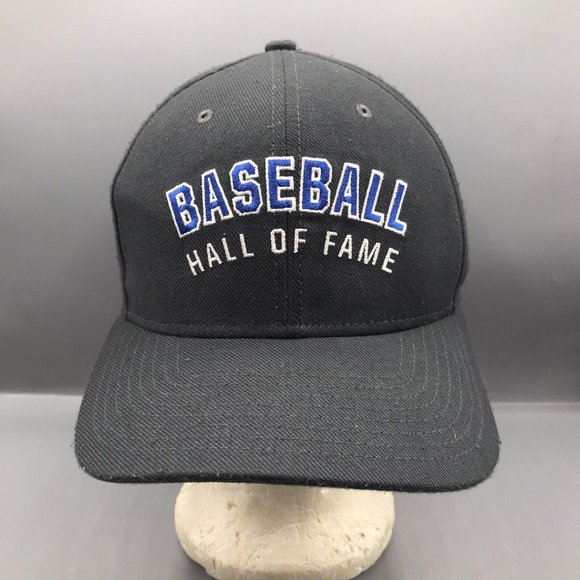 Nike Dri Fit Baseball Hall Of Fame Cooperstown Hat Cap Classic99 Stretch Fit EUC - Picture 1 of 6